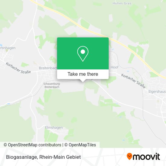 Карта Biogasanlage