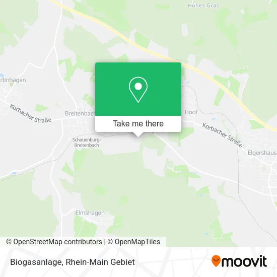 Карта Biogasanlage