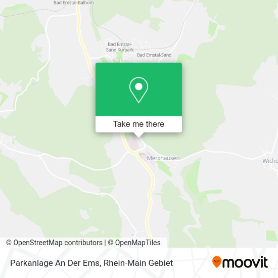 Карта Parkanlage An Der Ems
