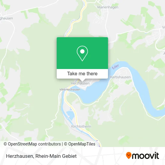 Карта Herzhausen