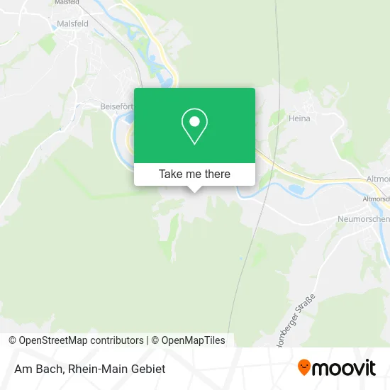 Am Bach map