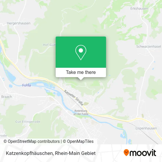 Карта Katzenkopfhäuschen