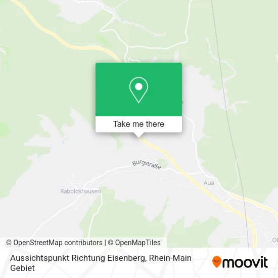 Карта Aussichtspunkt Richtung Eisenberg