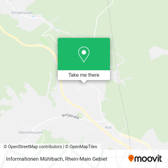 Карта Informationen Mühlbach