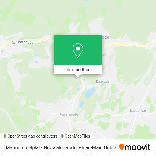 Карта Männerspielplatz Grossalmerode
