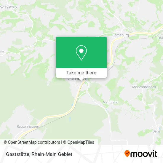 Карта Gaststätte