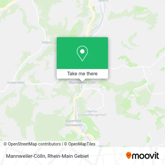 Карта Mannweiler-Cölln