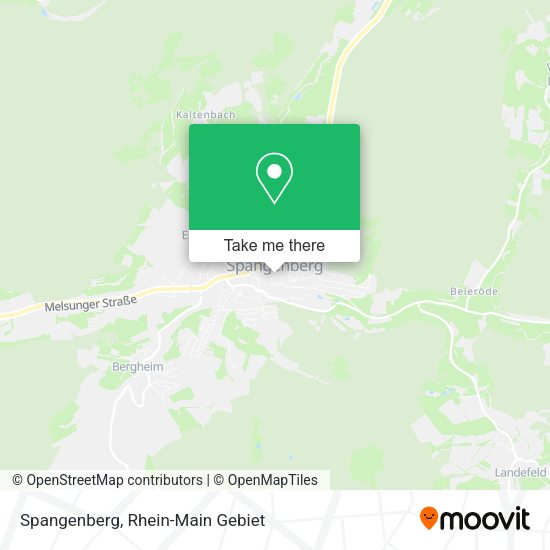 Карта Spangenberg