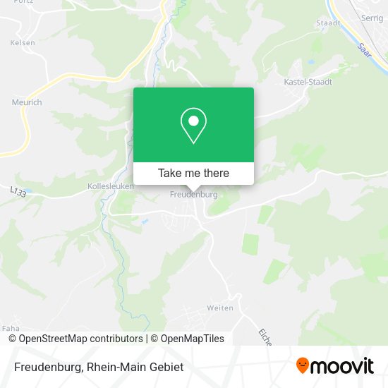 Карта Freudenburg
