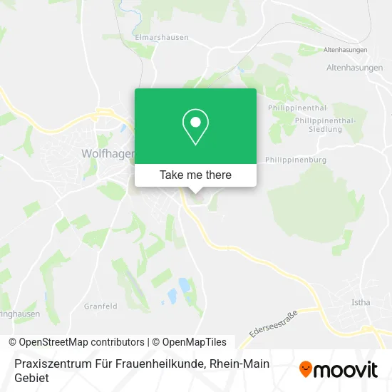 Карта Praxiszentrum Für Frauenheilkunde