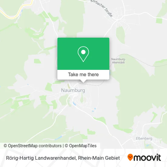 Карта Rörig-Hartig Landwarenhandel