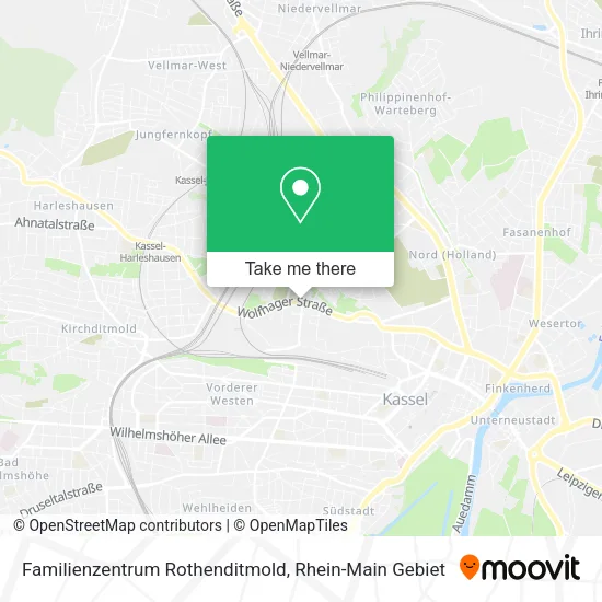 Карта Familienzentrum Rothenditmold