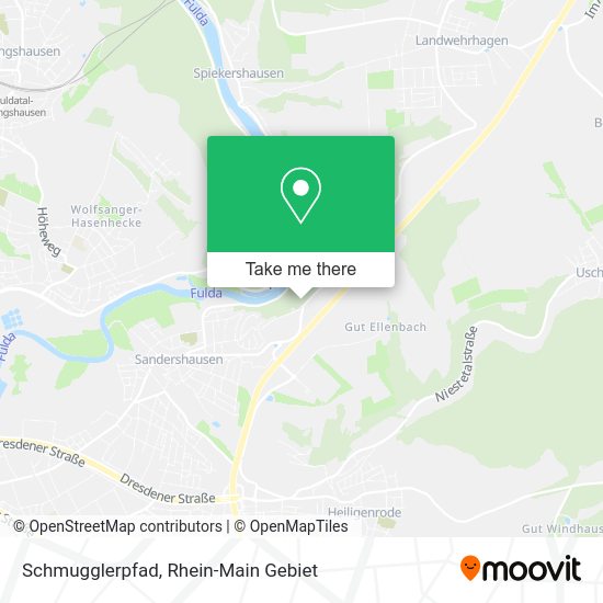 Карта Schmugglerpfad