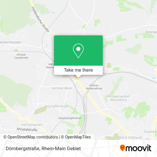 Карта Dörnbergstraße