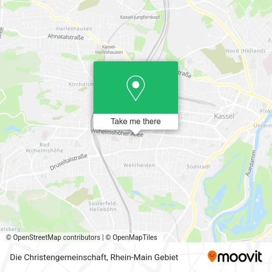 Карта Die Christengemeinschaft