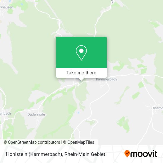Карта Hohlstein (Kammerbach)