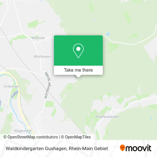 Карта Waldkindergarten Guxhagen