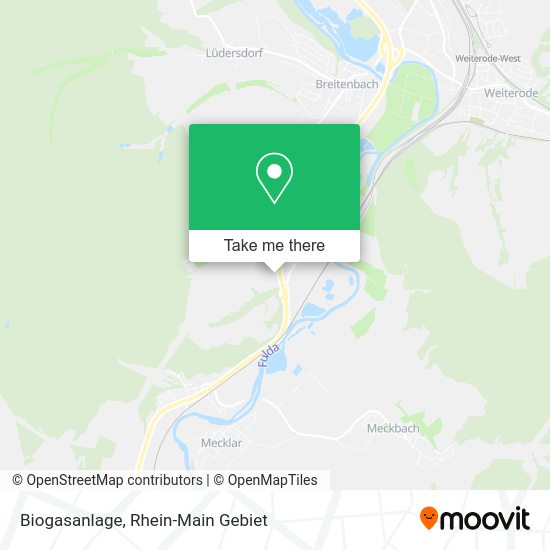 Карта Biogasanlage