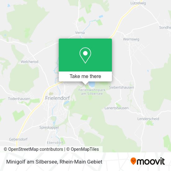 Карта Minigolf am Silbersee