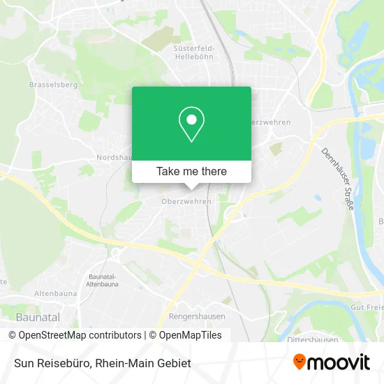 Карта Sun Reisebüro