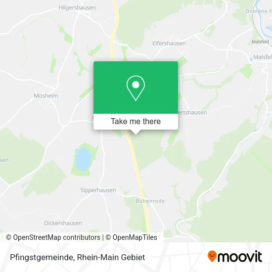 Карта Pfingstgemeinde