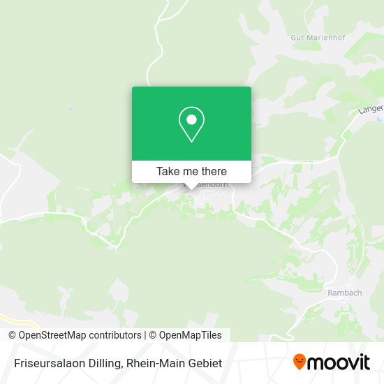 Карта Friseursalaon Dilling