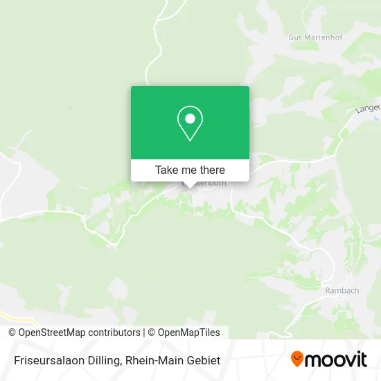 Карта Friseursalaon Dilling