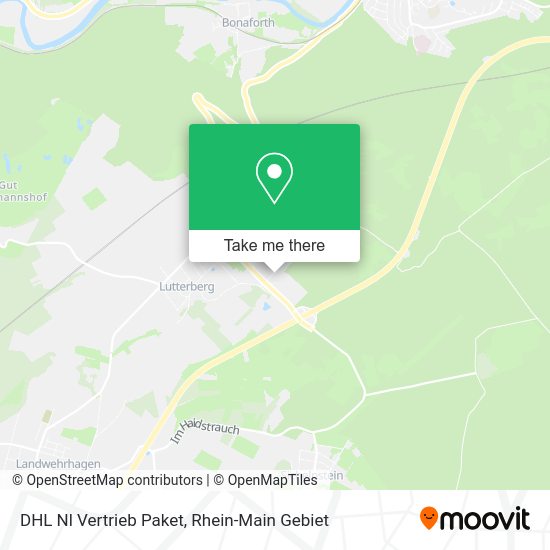 Карта DHL Nl Vertrieb Paket