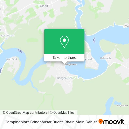 Карта Campingplatz Bringhäuser Bucht