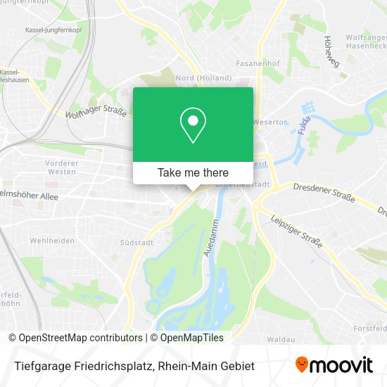 Карта Tiefgarage Friedrichsplatz