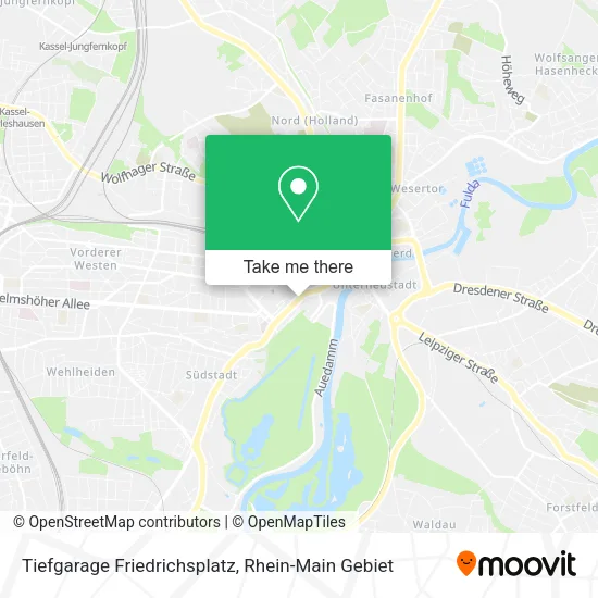 Карта Tiefgarage Friedrichsplatz