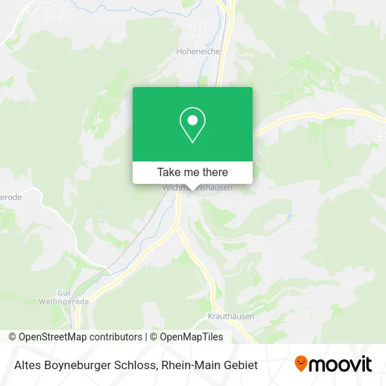 Карта Altes Boyneburger Schloss