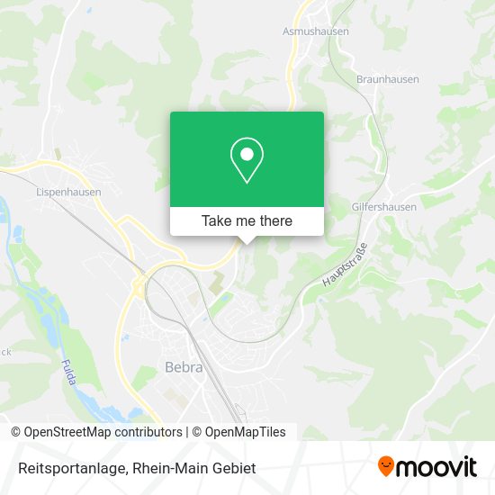 Карта Reitsportanlage