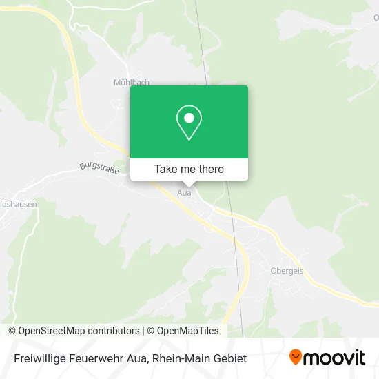 Карта Freiwillige Feuerwehr Aua