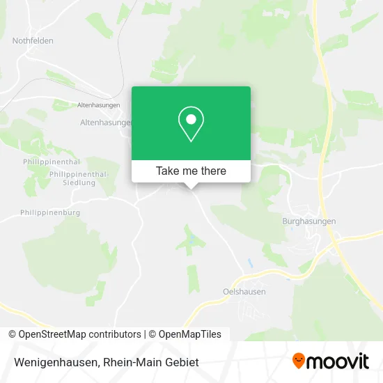 Карта Wenigenhausen