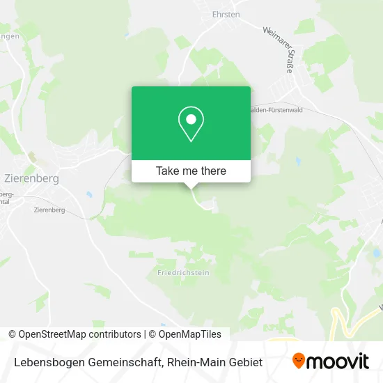 Карта Lebensbogen Gemeinschaft