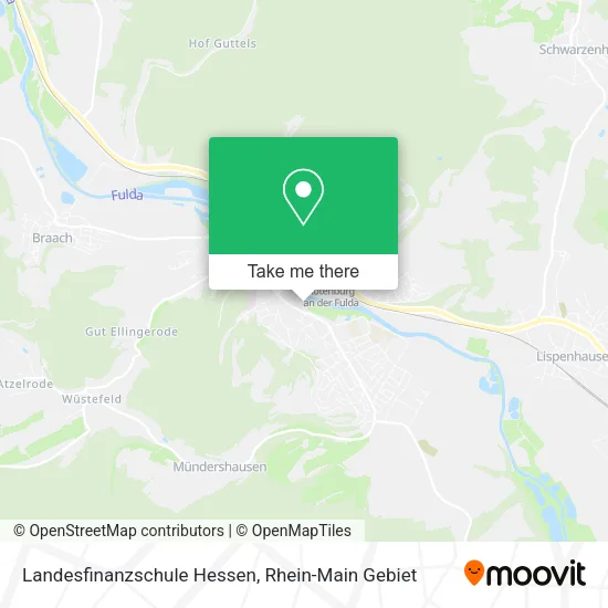 Карта Landesfinanzschule Hessen