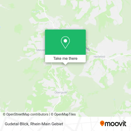 Карта Gudetal-Blick