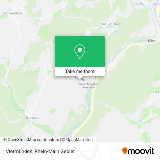 Карта Viermünden