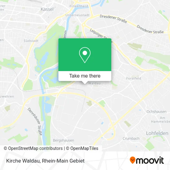 Карта Kirche Waldau