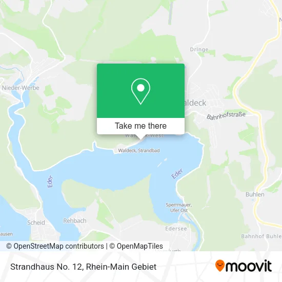 Карта Strandhaus No. 12