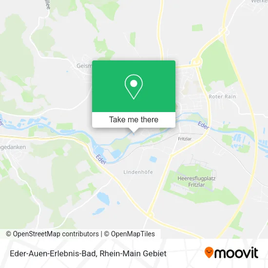 Карта Eder-Auen-Erlebnis-Bad