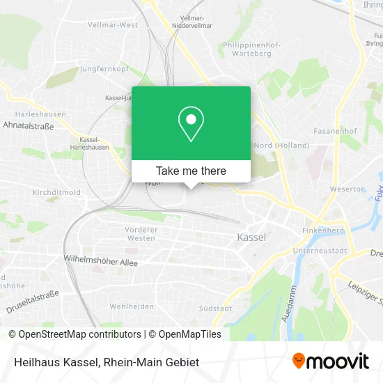 Карта Heilhaus Kassel