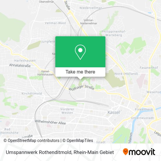 Карта Umspannwerk Rothenditmold