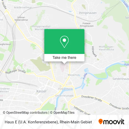 Карта Haus E (U.A. Konferenzebene)