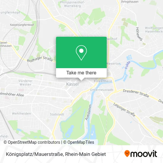 Карта Königsplatz/Mauerstraße