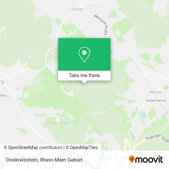 Карта Dreikreisstein