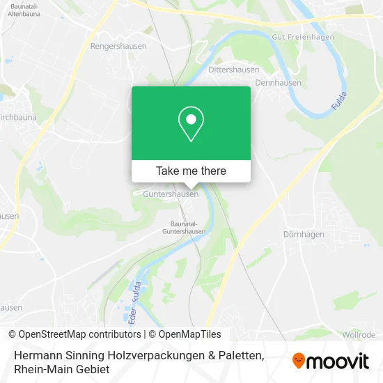 Карта Hermann Sinning Holzverpackungen & Paletten