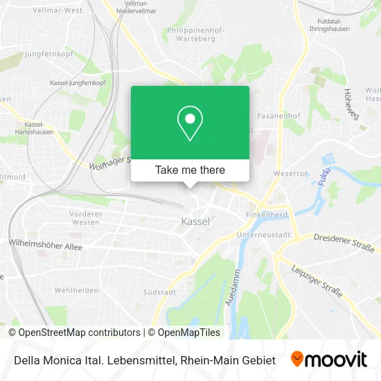 Карта Della Monica Ital. Lebensmittel
