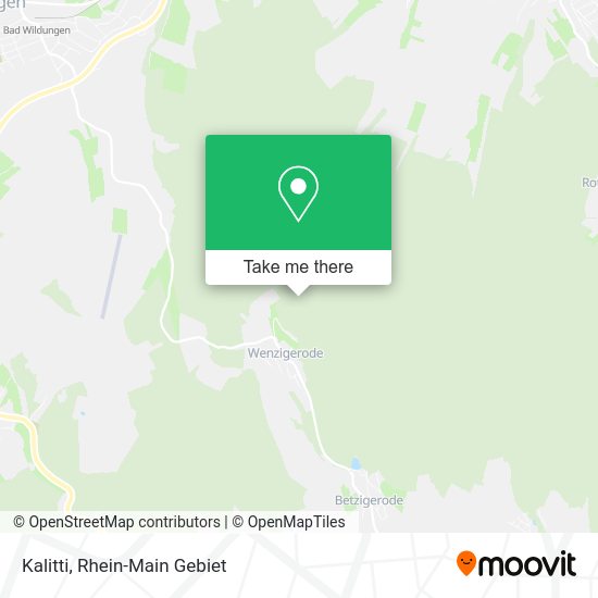Карта Kalitti
